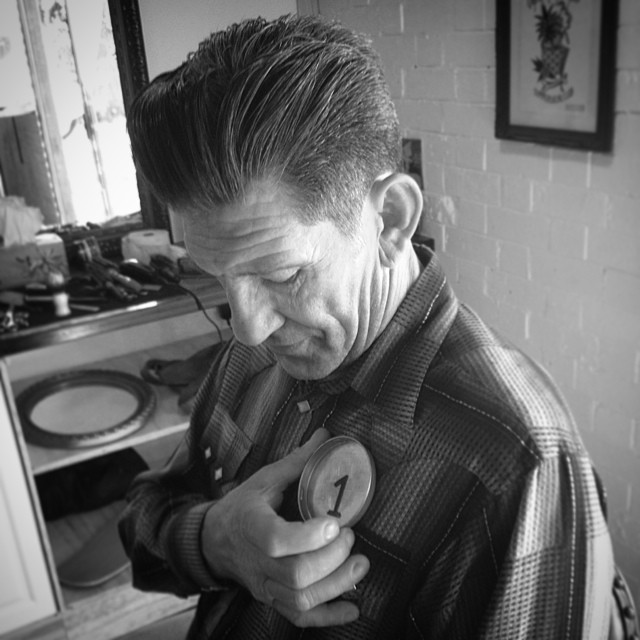 And the first ️ in the new shop goes to... A. Malley