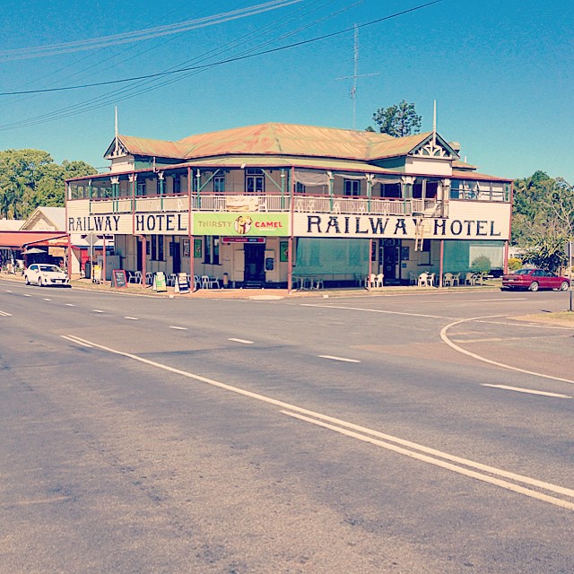 ...and this is the #railwayhotel #imbil #qld #hotel #pub