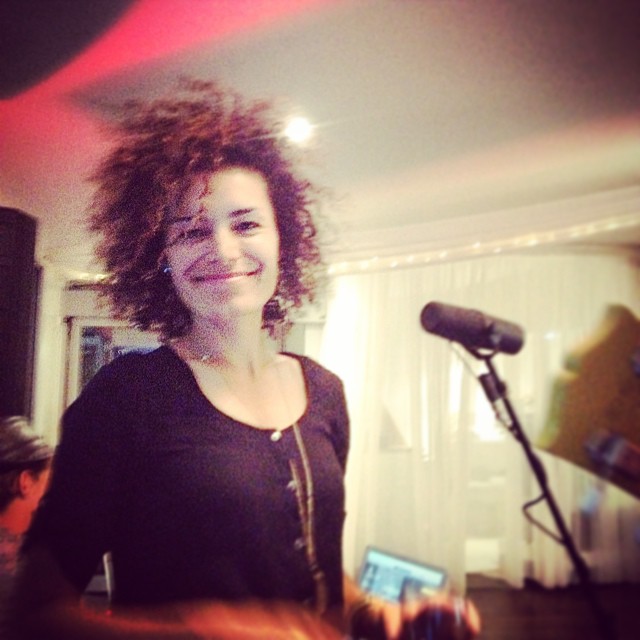 #andreakirwan - laying down the soul tunes with this sister the other night was as laid back as beer n skittles. The songs just fell out so easy #caintrain