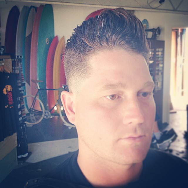 @rogueszilla in for a clean up @captainsipsops today - finished w @kingbrown_pomade