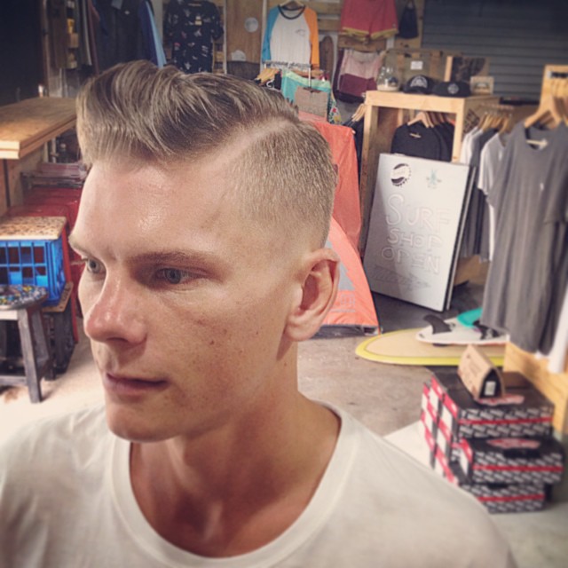 @ashcjensen came in for a trim up. Congrats on the new role! @captainsipsops