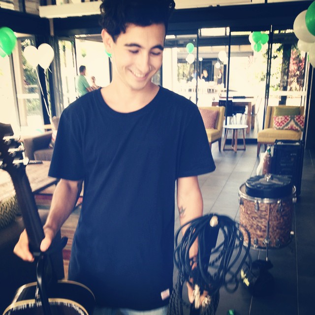 Jam'n out yesterday @isaacmcgovern