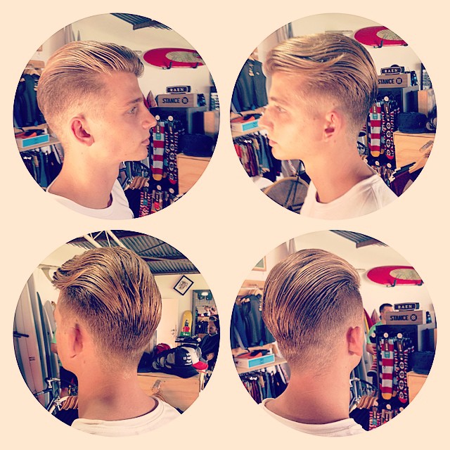 ️ Long top, low one finished with @kingbrown_pomade