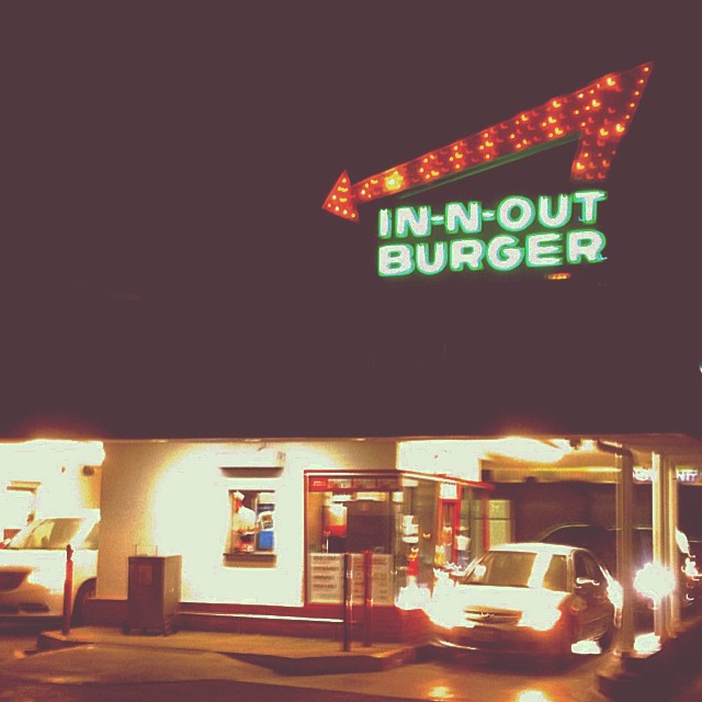 #innoutburger ️ #pasadena