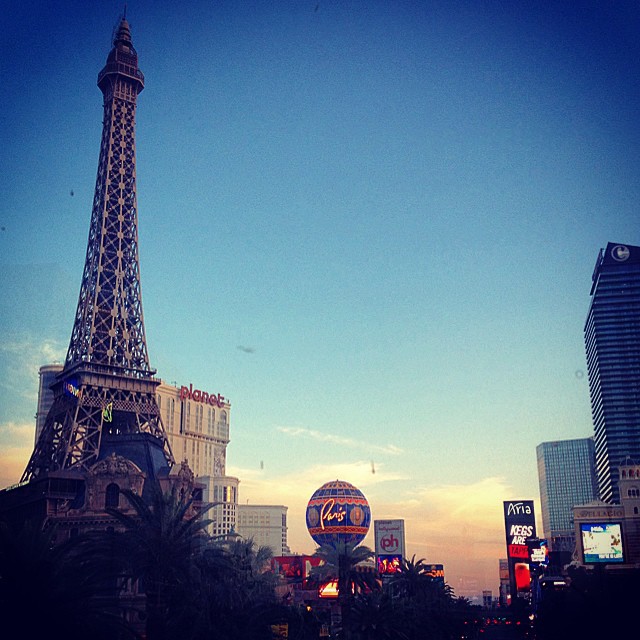 #lasvegas at #dusk