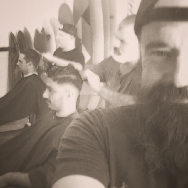 @captainsipsops @barberista @tylerhing13 @thomassurfboards #barberlife