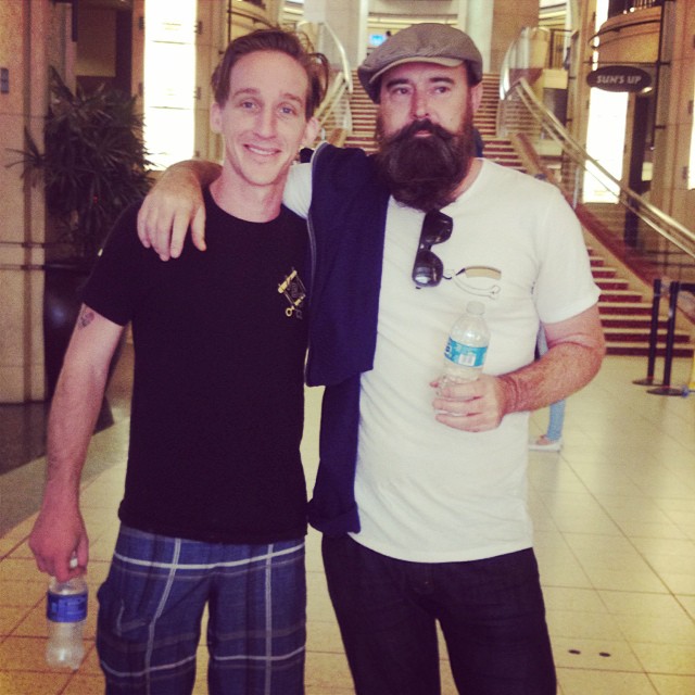 April 2015 #hollywood #thehiboys #thehiboysus @deanjreh and me #captainsipsops